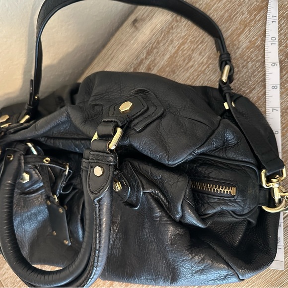 Marc by Marc Jacobs Classic Q Black Leather Shoulder Bag - Picture 9 of 9